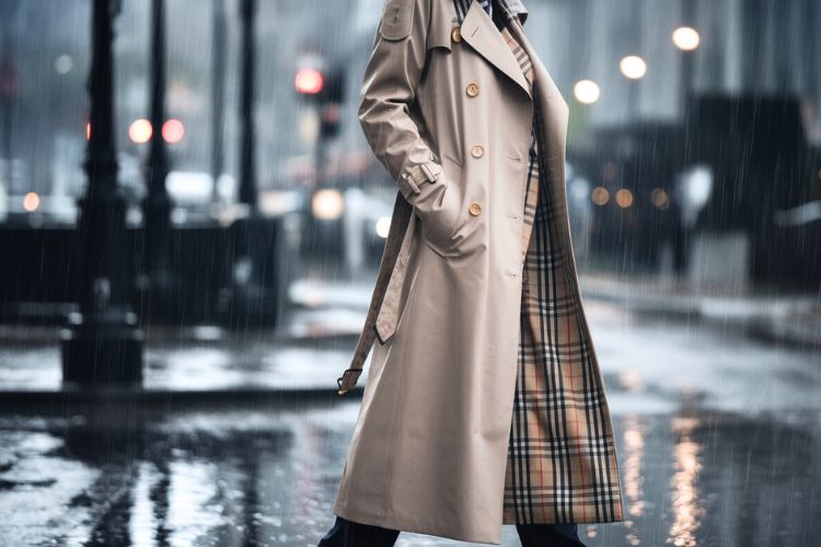 Are Burberry trench coats waterproof