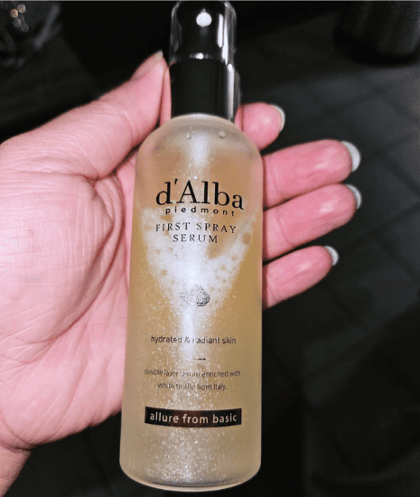 Makeup setting spray