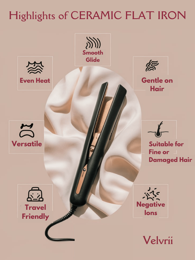Highlights of CERAMIC FLAT IRON